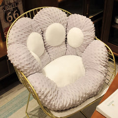 1pc 2 Sizes Soft Paw Pillow Animal Seat Cushion Stuffed Plush Sofa Indoor Floor Home Chair Decor Winter Children Girls Gift