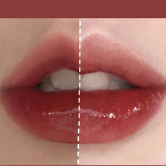 Yickyue Mirror Water Lipstick Jelly Tinted Lip Balm Moisturizing Waterproof Long Lasting Lip Gloss Lip Fade Lip Wrinkles Korean Cosmetic