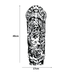 YICKYUE - Extra Large Temporary Tattoos Full Arm and Half Arm Tattoo Sleeves for Men Women