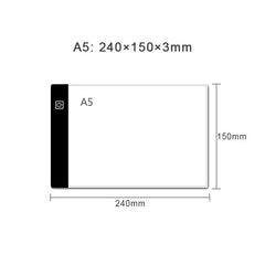 A4 Led Drawing Board 3 Level Dimmable Led Drawing Copy Pad Board Children's Toy Painting Educational Creative Gifts For Children