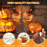 New Halloween Pumpkin Snack Bowl Rack Candy Basket Storage Basket Dessert Holder Candy Bowl DIY Party Halloween Decoration