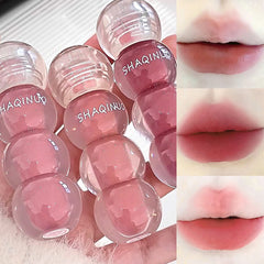 YICKYUE - Cute Velvet Matte Lip Gloss Long Lasting Liquid Lipstick Lip Makeup Beauty Nonstick Cup Waterproof Lip Gloss Korean Makeup New