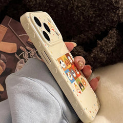 Cute Puppy Case for iphone 17promax Shockproof Cartoon Case for iPhone 16 15 14 13 Pro Max Ins Protector Cover for iphone 17pro