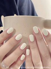 YICKYUE - 1pc 15ml Pale Yellow Gel Nail Polish Starter Pure Soak Off No Wipe Nail Gel Polish Suitable For All Seasons