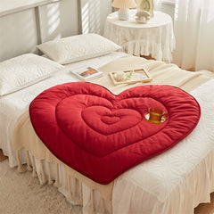 High Quality Heart Shaped Kid Bed Blaknet Comfortable Safe Non-toxic Child Quilt for Bed Bedroom Home Decor Blankets Kids Quilts