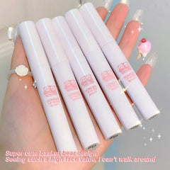 5Pcs Candy Paper Pack Lipstick Set Matte Velvet Lip Mud Makeup Waterproof Non-stick Cup Lip Glaze Set Lipgloss Cosmetics TSLM1