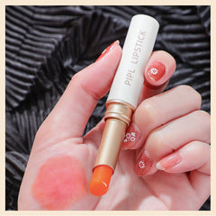 Yickyue Orange Moisturizing Lip Balm Color Changing Lip Makeup Non-stick Cup Lip Oil Lip Care Long Lasting Hydrating Lipgloss Cosmetics