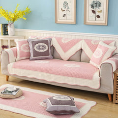 High Quality Embroidery Sofa Cover Modern Cotton Couch Seat Cushion Sofa Towel for Living Room Home Decor Four Seasons
