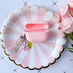 Cute Korean Flower Silicone Cover for Apple Airpods Pro Case Bluetooth Wireless Earphone Cover for AirPods Case Accessories