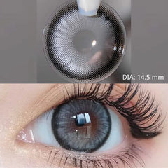 YICKYUE 1 Pair Color Contact Lenses for Eyes Natural Brown Lenses Beauty Fashion Red lense Blue Lenses Green Eye Contact