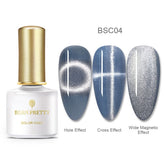 BORN PRETTY 6ml/10ml Magnetic Gel Nail Polish Cat Nail UV LED Gel iridescent Shining Glitter Nail Art Varnish New Arrival
