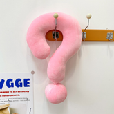 YICKYUE - Question Mark Neck Cushion for Bedroom, Living Room, Decorative Pillows for Sofa, Nap Pillows, Backrest Cushions, Car, Home
