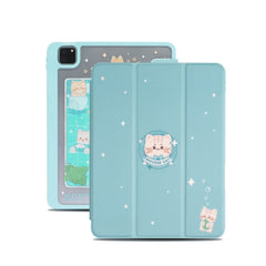 GeekShare New iPad Pro Protective Case Cute Cartoon Full Cover Hard Shell For iPad Pro Waterproof Anti-fall Cases With Pen Slot