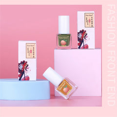 Water-based Nail Polish No-bake Long-lasting Quick Dry Tearable Normal Without Lamp Nail Gel Glitter Nude Waterproof Nail Polish
