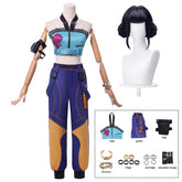 YICKYUE Zoey Cosplay Costume Wig Women Girls Halloween Carnival Comic-con Party Role Playing Outfits