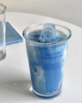 Blue Letter Cup