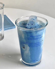 Blue Letter Cup