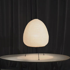 YICKYUE - Japanese Design Akari Wabi-sabi Yong Table Lamp Printed Rice Paper Lamp Bedroom Desktop Decoration Table Lamp Drop Shipping