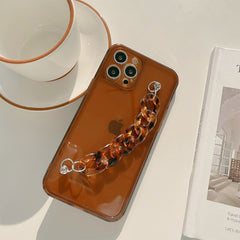 Amber Bracelet pendant ins phone case for iphone 12 11 pro max mini 7 8 plus se 2020 x xr xs max silicone cover shell funda