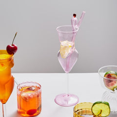 Color Glass Goblet Wine Glass Water Champagne Glasses Wedding Party Birthday Gift Kitchen Dining Bar Club Glase Cups