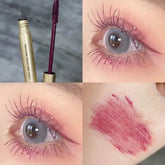 YICKYUE - Color Mascara Waterproof Quick Not Blooming Blue Purple Black Curling Lengthen Eyelash Color Mascara Makeup Women Cosmetics