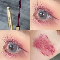 YICKYUE - Color Mascara Waterproof Quick Not Blooming Blue Purple Black Curling Lengthen Eyelash Color Mascara Makeup Women Cosmetics