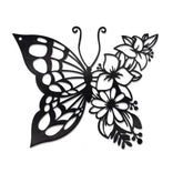 YICKYUE - Butterfly Decorative Wall Art Bohemian Wall Home Decoration Appearance Wall Hanging Creative Metal Crafts Atmosphere Decoration