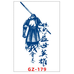 Herbal Plant Waterproof Temporary Tattoo Stickers Eagle Scorpion Juice Tattoo Semi-Permanent Tattoo Men Women Body Art Sticker
