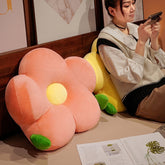 40/55cm 2 Sizes Cartton Cute Plush Flower Cushion Soft Plant Stuffed Doll Chair Cushion Sofa Kids Lover Birthday Gifts