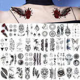 Tattoos And Body Painting One-time Tattoos Semi-permanent Temporary Tattoo Butterfly Tattoo Stickers Tattoo Temporary Women's