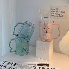 Japanese Cute Brushing Cup Children Toothbrush Cup Female Creative Cartoon Mouthwash Cup Couple Simple Portable Tooth Cup