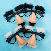 Halloween Disguise Glasses Creative Nose And Mustache Glasses Funny Adult/children Big Nose Tricky Props Festival Supplies