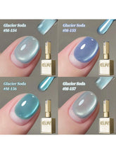 YICKYUE - 15ml New Popular Blue Cat Eye Nail Gel Polish Semi Permanent Nail Art Soaking UV LED Nail Salon DIY