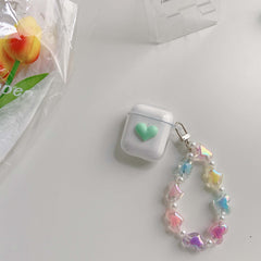 Love bracelet earphone case 3D cute lover couple cover silicone wireless bluetooth charging box for apple airpods pro 3 2 1 capa