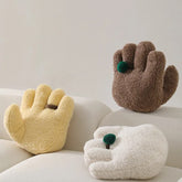 Yickyue Shaped palm pillow with core, creative home cushion, fun and soft sofa pillow
