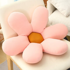 50CM Nice INS Colorful Flower Plush Pillow Toy Soft Cartoon Plant Stuffed Doll Chair Cushion Sofa Kids Lovers Birthday Gifts