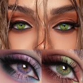 YICKYUE 1 Pair Color Contact Lenses Natural Eye Contact Brown Lenses Blue Lenses Cat Eye Lenses Monet Gray Eye Lense Yearly Sales