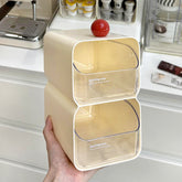 YICKYUE - Creative Minimalist Style Storage Box with Drawers Desktop Lipstick Miscellaneous Items Sorting Box Cosmetics Storage Box Gift