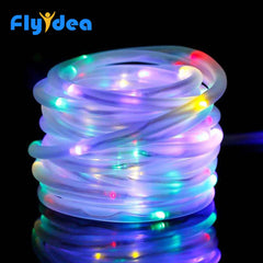 Waterproof Christmas outdoor LED string light New Year hose flexible rope light festival wedding party decoration lighting