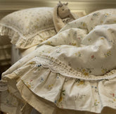 YICKYUE - Romantic pastoral flower beding set,twin full queen king elegant fairyfair cotton home textile bed sheet pillow case quilt cover