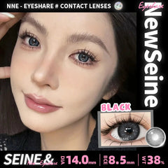 YICKYUE - New 1pair Natural Color Contact Lenses for Eyes Blue Lenses Gray Pupils Lens Brown Lense Yearly Cosmetic Green Contacts