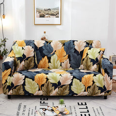 Europe Printed Stretch Sofa Cover Elastic Floral Slipcover for Living Room Corner Sofa L-shape Sofa Towel Furniture Cover