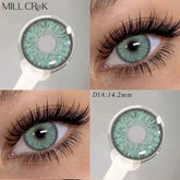 2pcs Natural Colored Contact Lenses for Eye Blue Pupils Colorcon Yearly Cosmetics Beauty Brown Contacts Fast Shipping