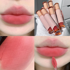 Yickyue Velvet Matte Lip Gloss 6 Colors Waterproof Nude Mist Liquid Lipstick Long Lasting Red Sexy Lip Glaze Women Lips Makeup Cosmetics