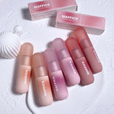Yickyue 6 Colors Capsule Lip Mud Lip Glaze Moisturizing Lipstick Velvet Matt Mousse Lip Gloss Lasting Makeup Korean Cosmetics