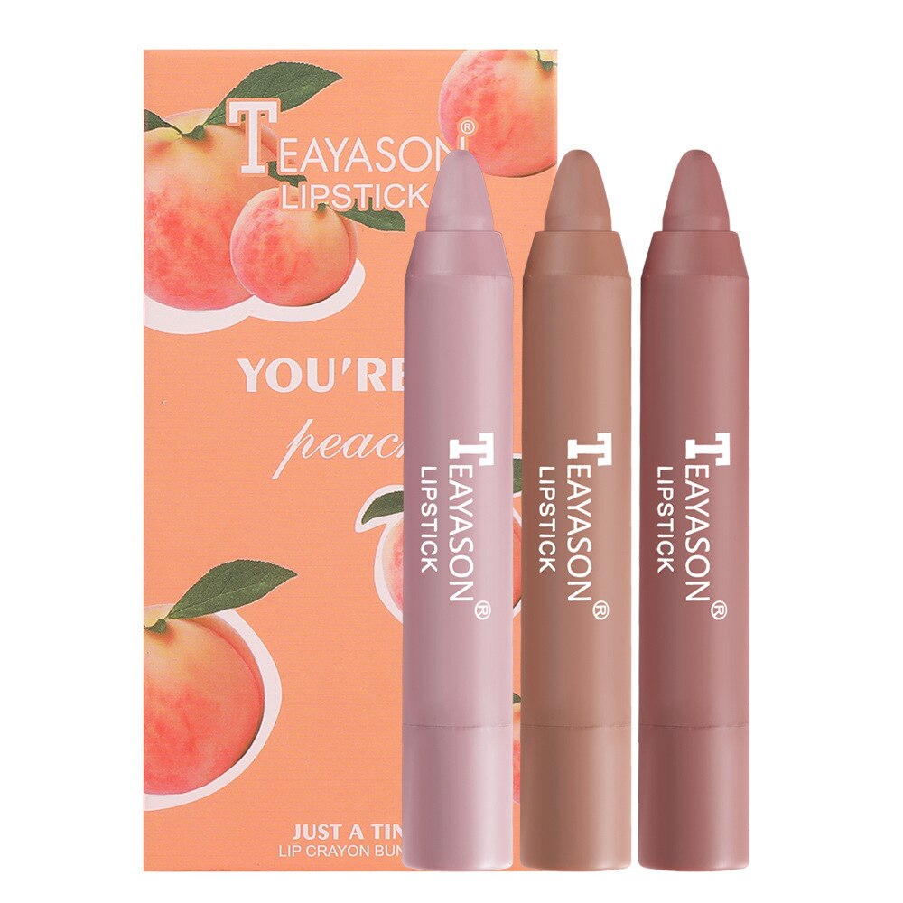 3pcs Matte Red Lipsticks Set Waterproof Long Lasting Sexy Velvet Air Lip Stick Tint Pen Makeup Cosmetics Pigment Maquiagem