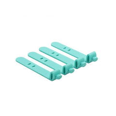 4Pcs Universal Line Storage Clip Desk Organizer Winder Portable Earphone Data Cable Storage Buckle Organizer