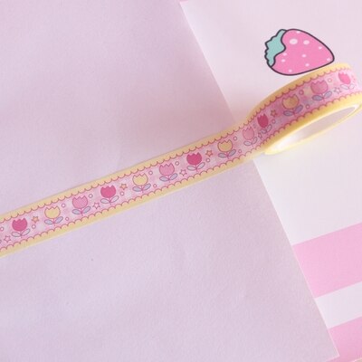 2pcs/lot Cute Washi Tape Set Japanese Paper Planner Masking Tape Adhesive Tapes Stickers Decor Stationery Tape