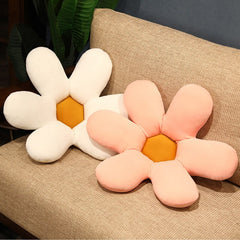 50CM Nice INS Colorful Flower Plush Pillow Toy Soft Cartoon Plant Stuffed Doll Chair Cushion Sofa Kids Lovers Birthday Gifts