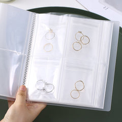 Anti-oxidation Jewelry Storage Bag Desktop Drawer Organizer Transparent Necklace Bracelet Ring Holder Jewelry Organizer Boxes